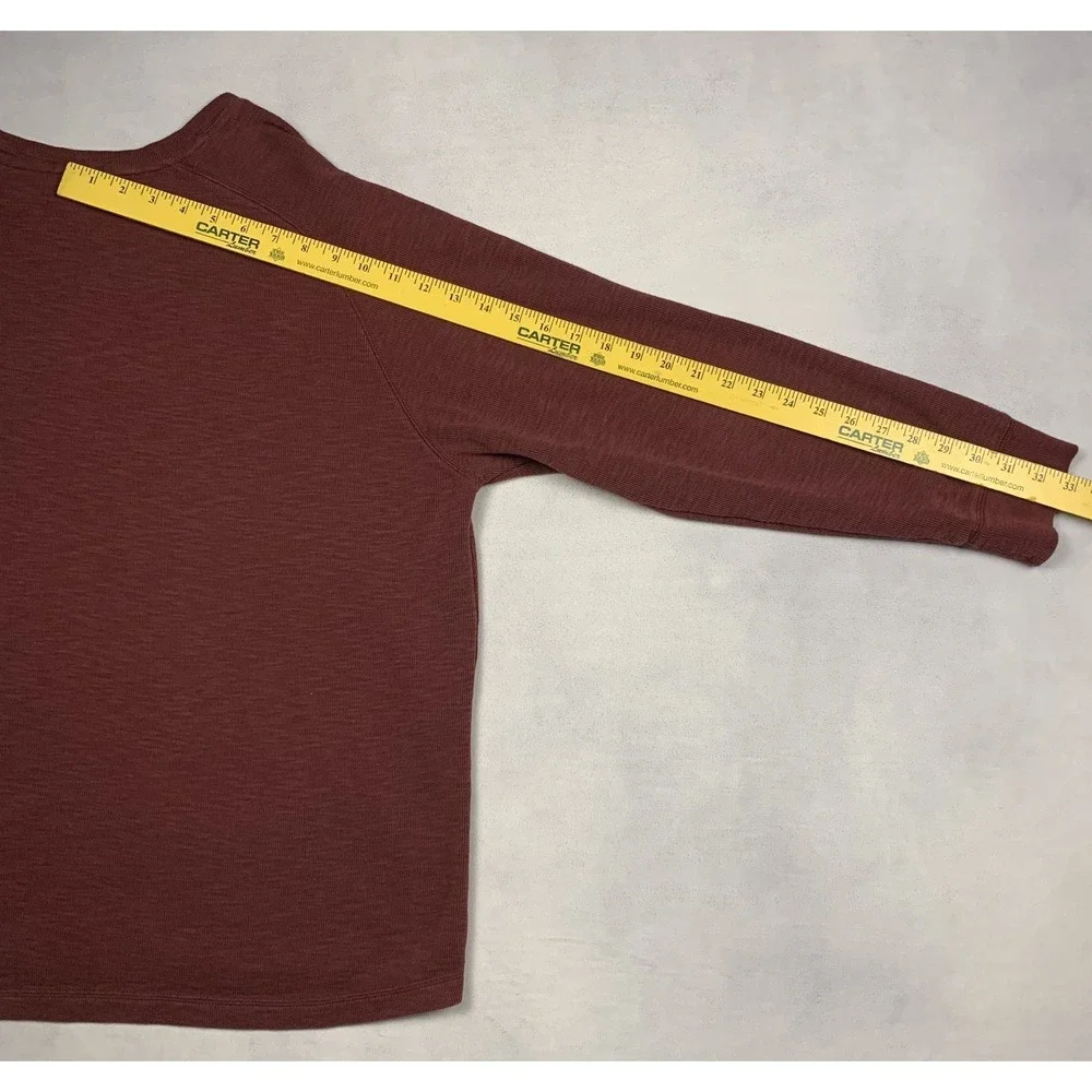 Banana Republic Sweater Mens XXL Red Cotton Blend Crewneck Casual Pullover‎